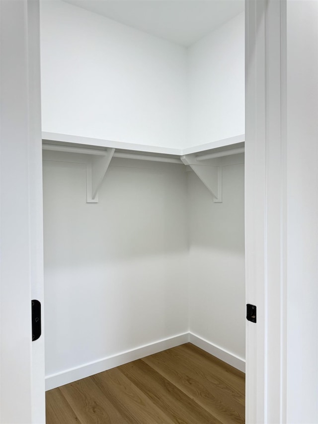 732 Corn Ml, Cowpens, SC 29330 - walk in closet with dark wood-type flooring