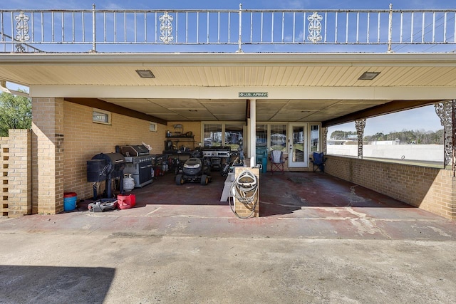 129 Canty, Gaffney, SC 29341 - view of patio featuring area for grilling