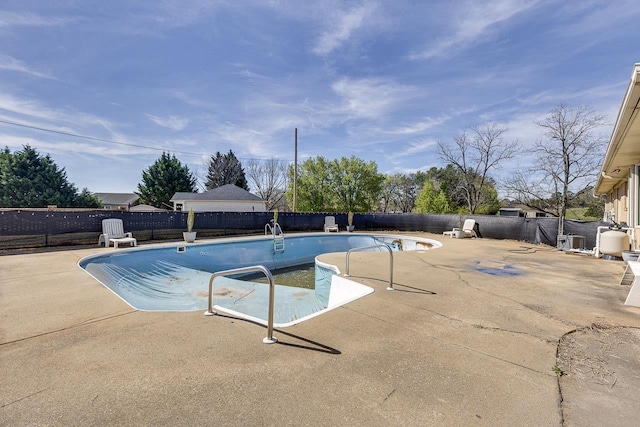 129 Canty, Gaffney, SC 29341 - view of swimming pool with a patio, a fenced in pool, and a fenced backyard