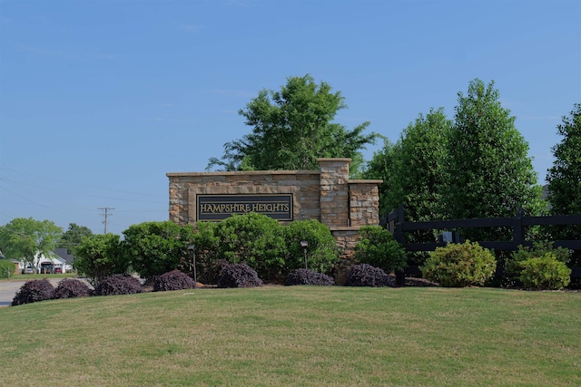 2054 Lachaise, Moore, SC 29369 - community sign featuring a yard