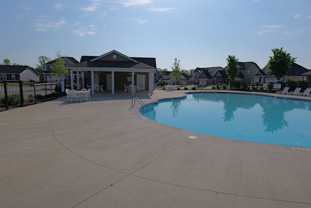 2054 Lachaise, Moore, SC 29369 - community pool featuring fence, a patio area, and a residential view