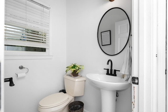 bathroom with toilet