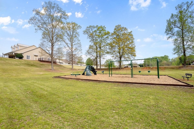 exterior space with a lawn
