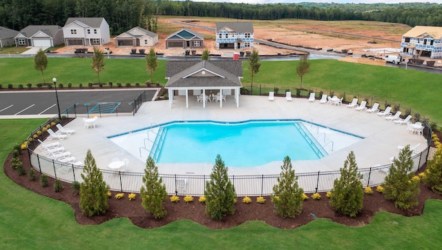 1640 Martingale, Roebuck, SC 29376 - pool with fence and a patio