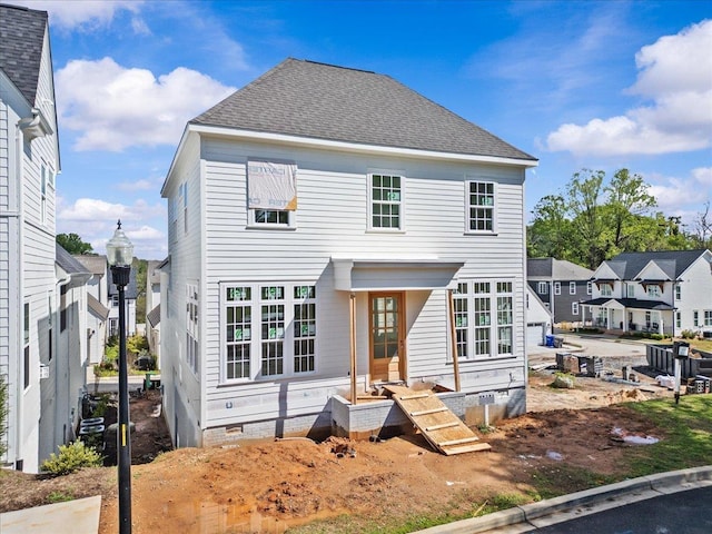 138 Silver Hl, Spartanburg, SC 29302 - view of front facade with roof with shingles and crawl space