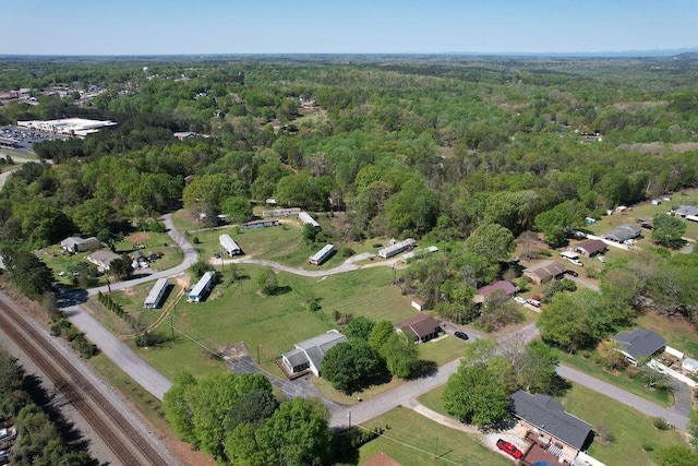 221 Lakeview, Liberty, SC 29657 - birds eye view of property with a view of trees