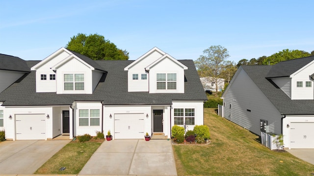 122 Aleppo, Greer, SC 29651 - view of front of property featuring a front yard, roof with shingles, and driveway