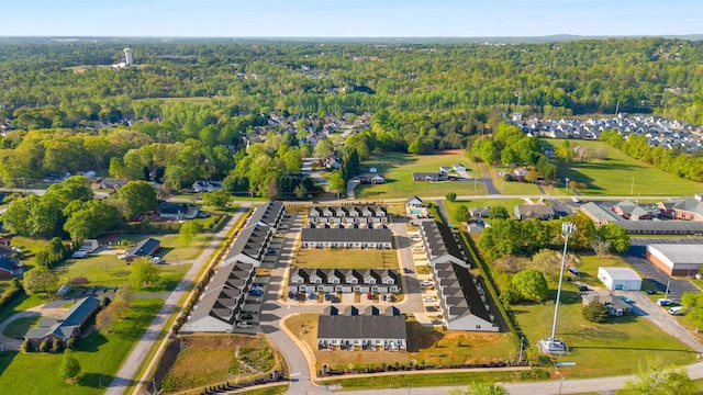 122 Aleppo, Greer, SC 29651 - bird's eye view featuring a forest view and a residential view