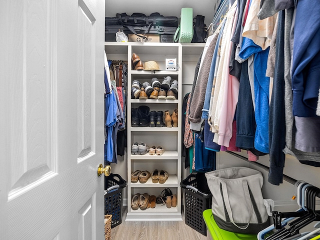 110 Miller Spgs, Moore, SC 29369 - walk in closet with wood finished floors