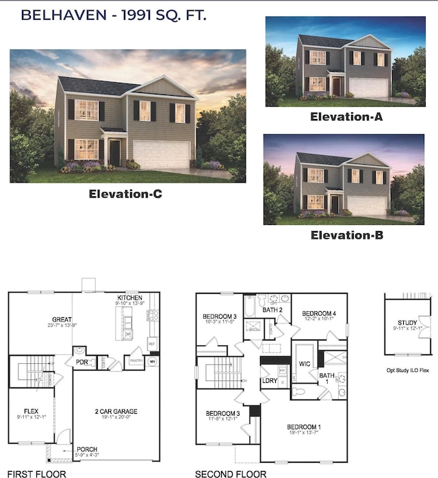 1421 Slades, Woodruff, SC 29388 - plan