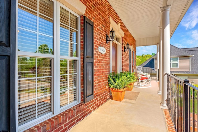 208 W Coosaw, Roebuck, SC 29376 - view of patio / terrace with covered porch