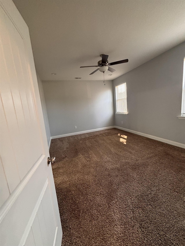 103 Lily, Lyman, SC 29365 - empty room featuring ceiling fan, carpet, and baseboards