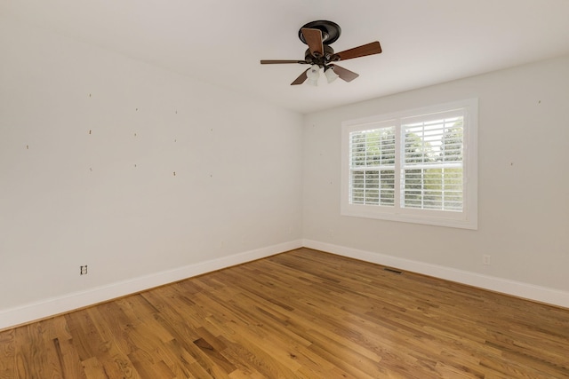6 Pepper Bush, Greer, SC 29651 - unfurnished room featuring baseboards, light wood-style floors, and ceiling fan