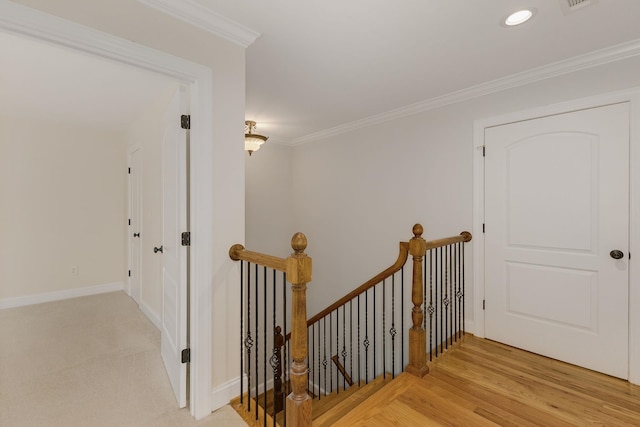 6 Pepper Bush, Greer, SC 29651 - interior space with recessed lighting, wood finished floors, visible vents, ornamental molding, and baseboards