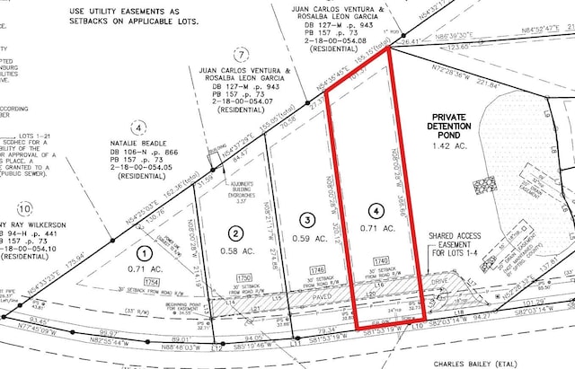 1740 Fish Cp, Chesnee, SC 29323 - map showing property parcels