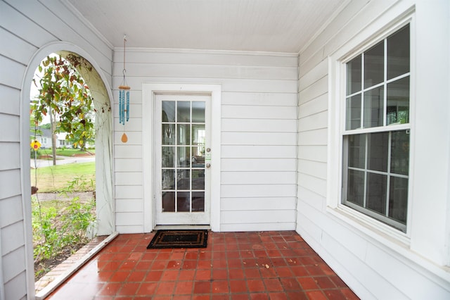 view of entrance to property