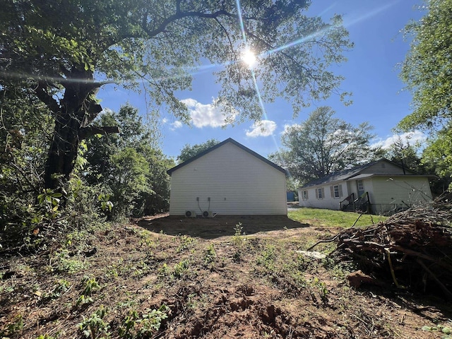 view of home's exterior