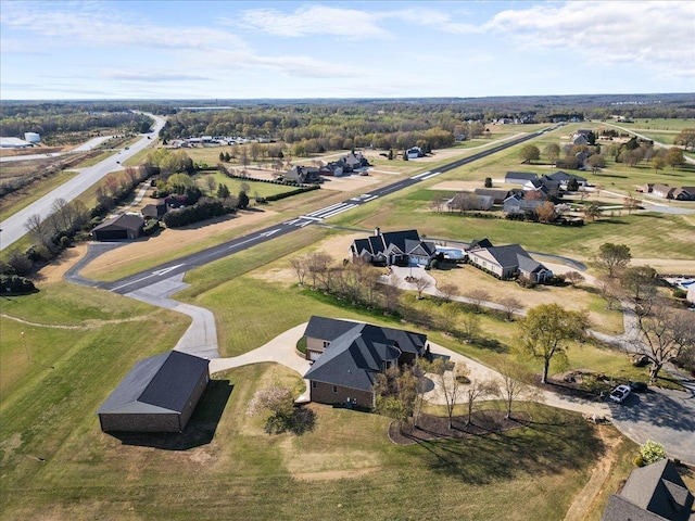 drone / aerial view