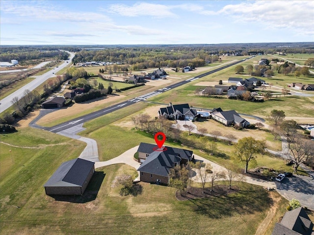 drone / aerial view