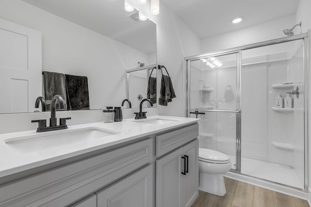 173 Dalmatian, Spartanburg, SC 29307 - full bathroom with a shower stall, toilet, and a sink
