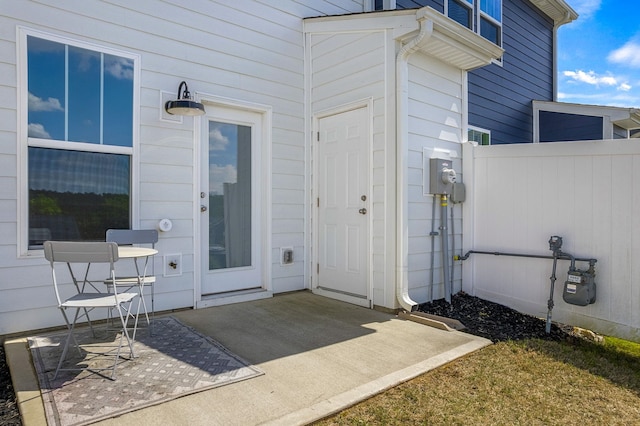 173 Dalmatian, Spartanburg, SC 29307 - entrance to property featuring a patio and fence