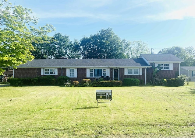 209 Demos, Roebuck, SC 29376 - ranch-style house featuring brick siding and a front lawn