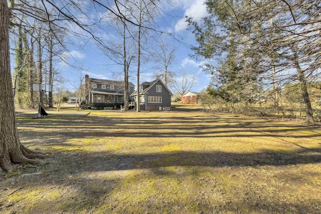 view of yard