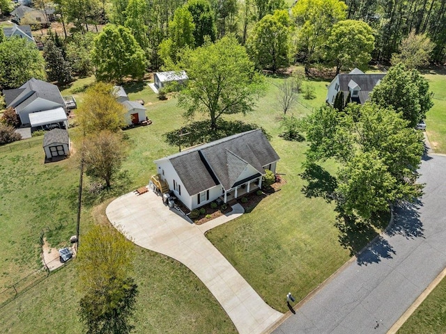 aerial view