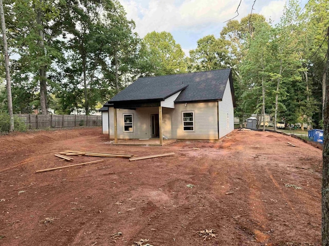 397 Wynette, Inman, SC 29349 - back of property with a shingled roof