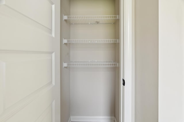 view of closet