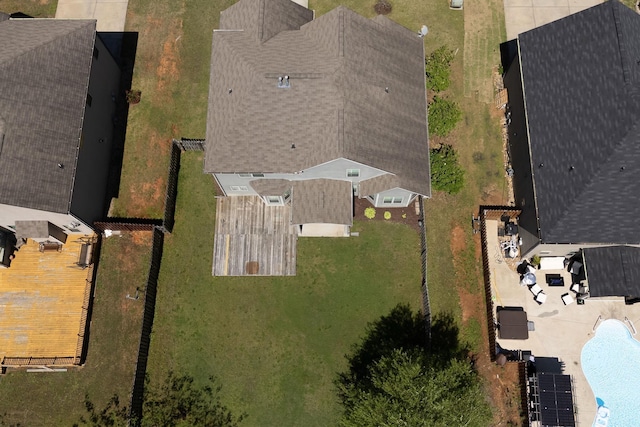 drone / aerial view