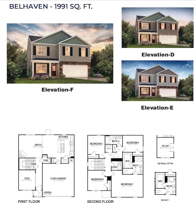 1338 Chamomile, Lyman, SC 29365 - plan