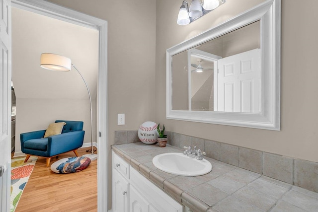268 Antrim, Moore, SC 29369 - bathroom featuring vanity and wood finished floors