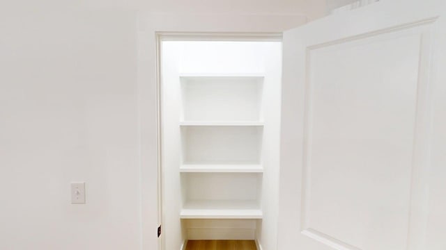 view of closet