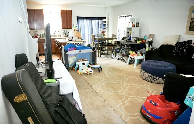 view of living area