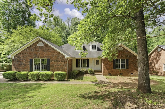 912 Still Spg, Inman, SC 29349 - view of front of house featuring brick siding, crawl space, and a front yard