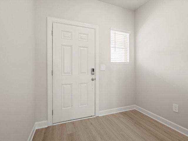 124 Arrow, Greer, SC 29651 - entryway with light wood-style floors and baseboards