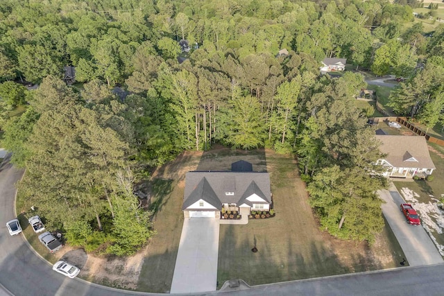 555 Canewood, Campobello, SC 29322 - bird's eye view featuring a wooded view