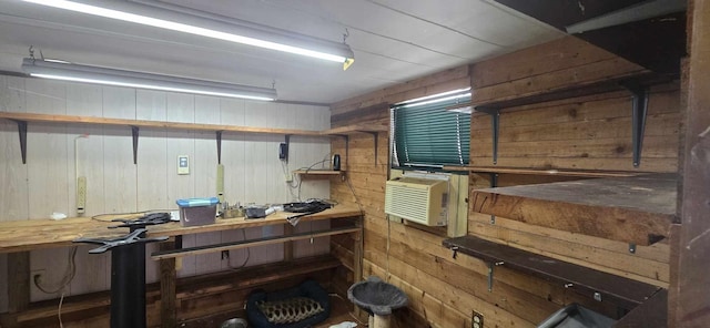 interior space with cooling unit