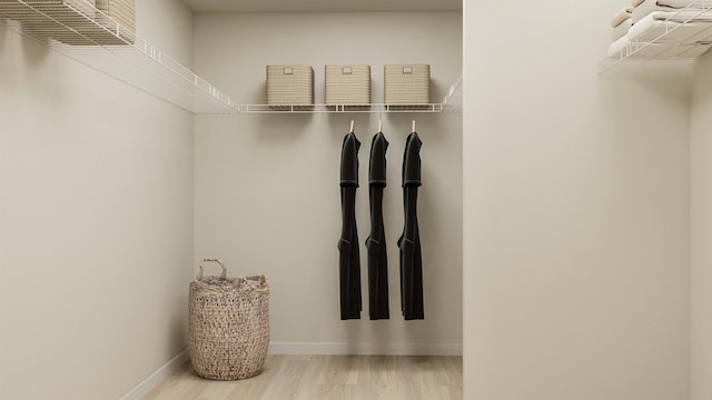 15 Snowmill, Woodruff, SC 29388 - walk in closet featuring wood finished floors