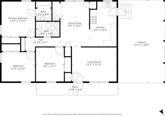 111 Linville, Moore, SC 29369 - home floor plan