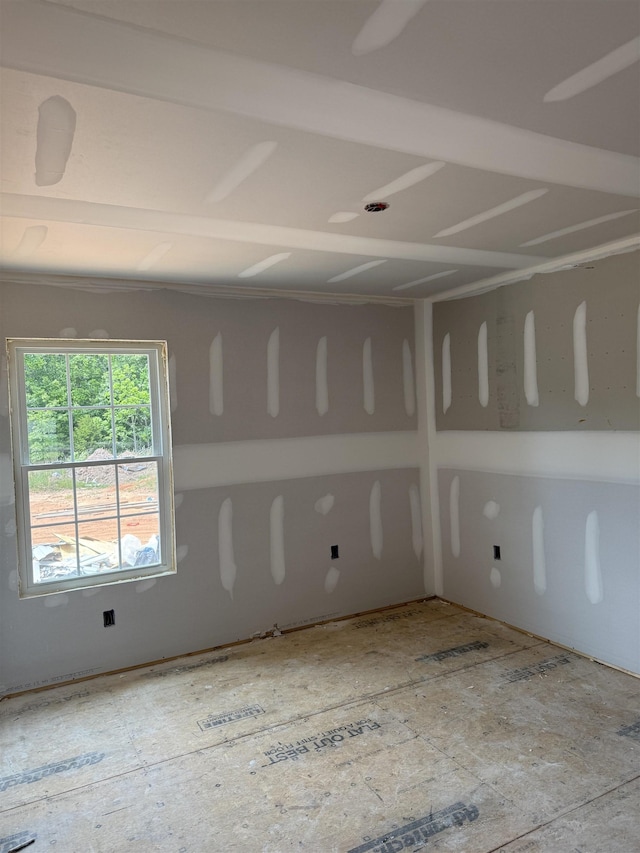 view of unfurnished room