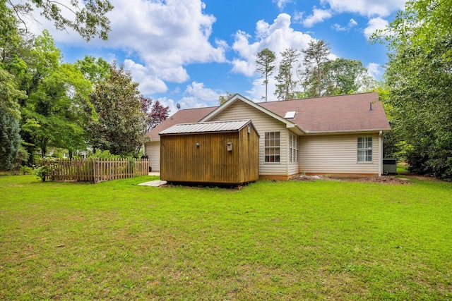 2 Birch Tree, Greer, SC 29651 - rear view of house with an outbuilding, a shed, and central AC