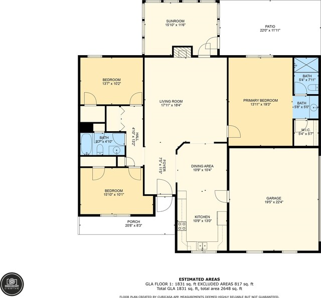 2 Birch Tree, Greer, SC 29651 - floor plan / room layout