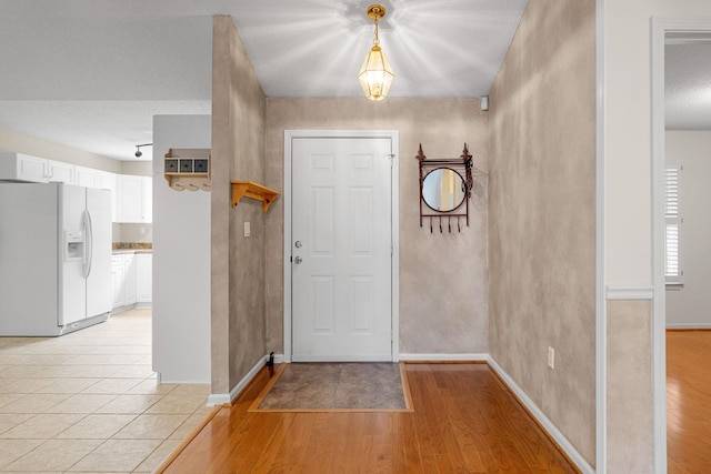 2 Birch Tree, Greer, SC 29651 - entrance foyer with baseboards and light wood-type flooring
