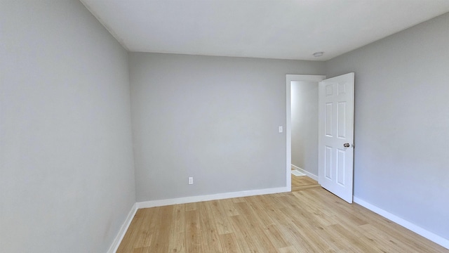 203 N Evans, Union, SC 29379 - unfurnished room featuring light wood finished floors and baseboards