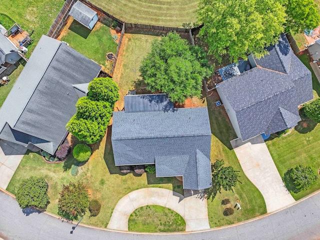 aerial view