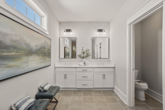 1200 N Pinot, Duncan, SC 29334 - full bath with toilet, baseboards, and double vanity