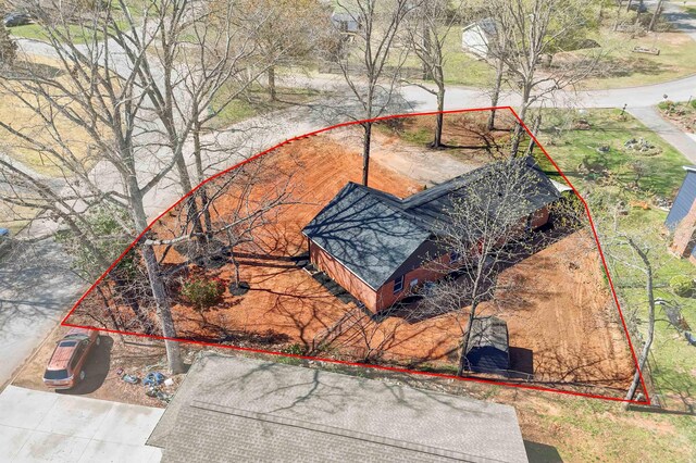 2 Willowood, Spartanburg, SC 29303 - aerial overview of property's location with property parcel outlined