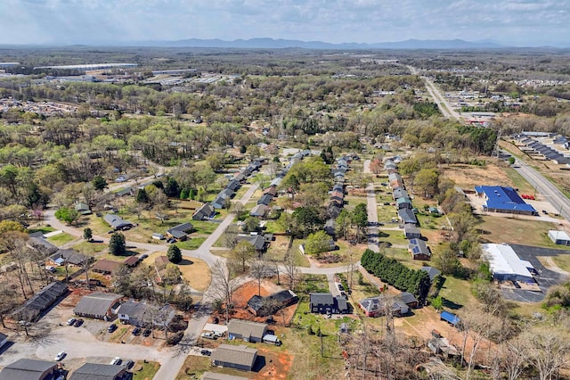 2 Willowood, Spartanburg, SC 29303 - aerial overview of property's location featuring a mountain backdrop
